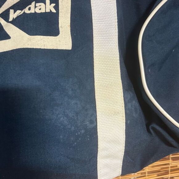 Kodak Vintage Duffle Bag without Strap Navy Blue - Picture 4 of 6